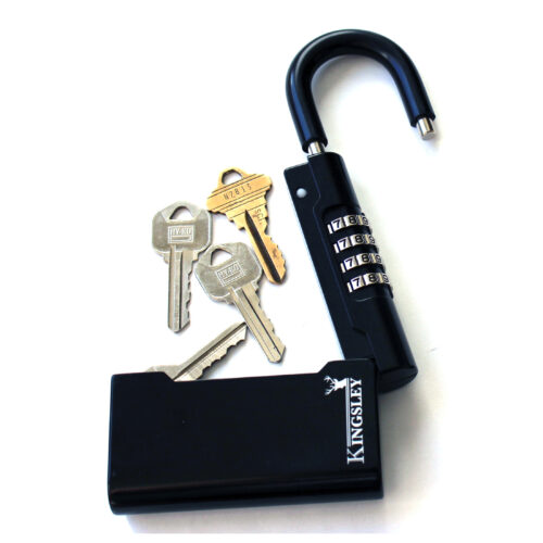 Multiple Keys in Lock Box for Homes or Real Estate
