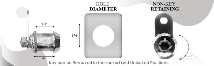 cam lock diameter measurement
